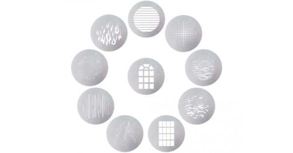 Gobo Set 80 mm for Spotlight 80 мм