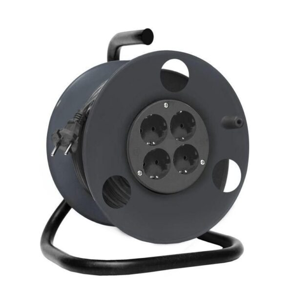 Силовой удлинитель на катушке