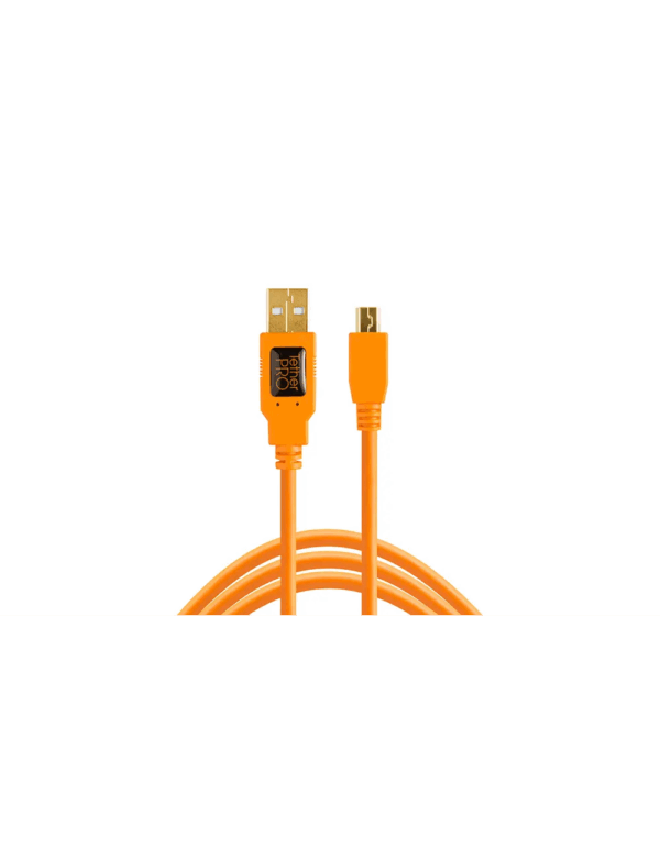 Кабель Tether Tools TetherPro USB 2.0 to Mini-B 5-Pin 4.6m Orange